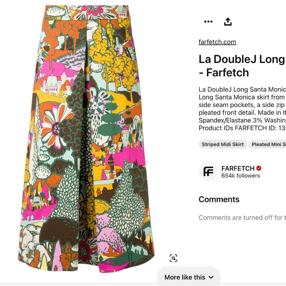 La DoubleJ Long Santa Monica Skirt